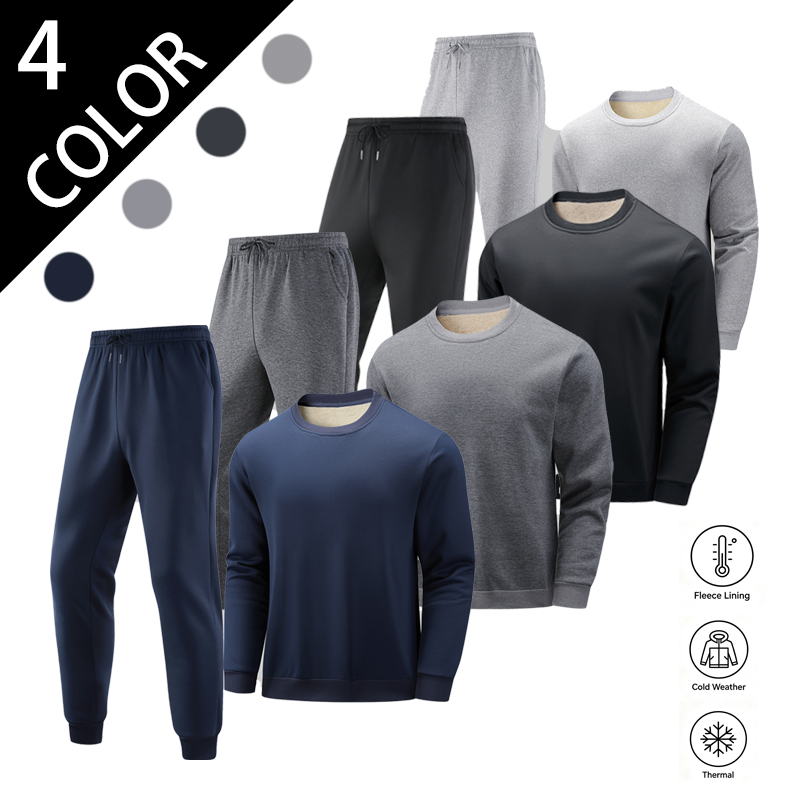 Joggers Pants - Erkekler için Rahat Tarzda Uzun Kollu,