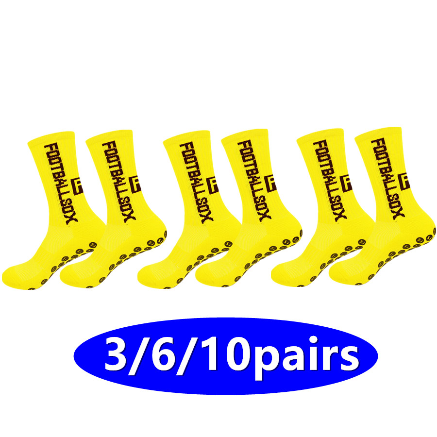 Sports Socks - 3/6/10 çift Erkek Kadın Kaymaz Spor